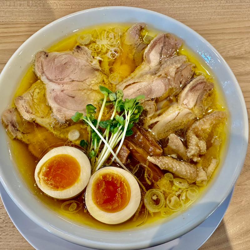 特製中華そば(手打ち親鶏中華そば 綾川 大成店)