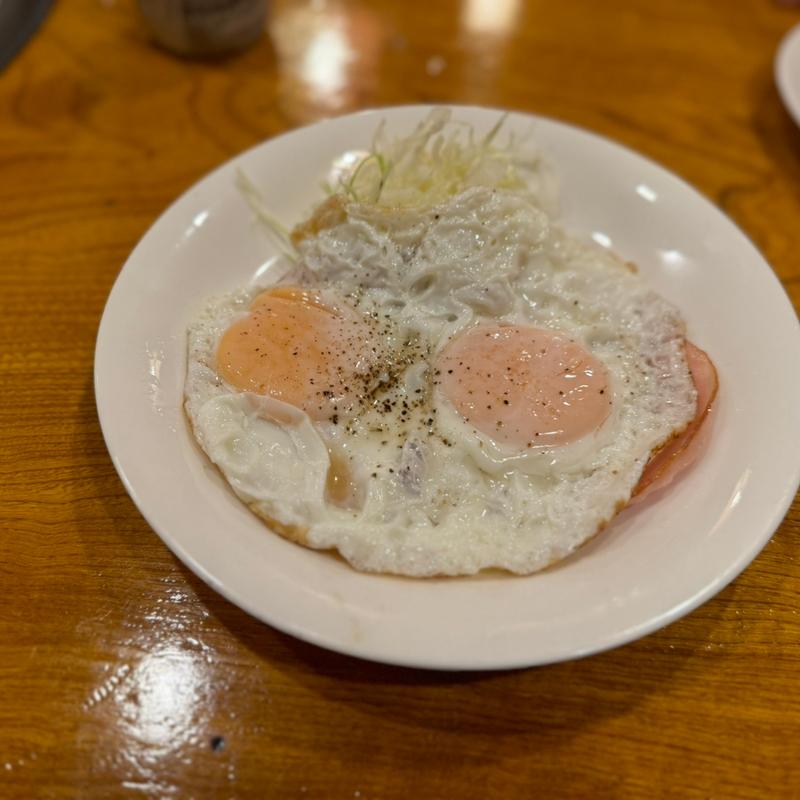 ハムエッグ(呑者家 末広通り店)