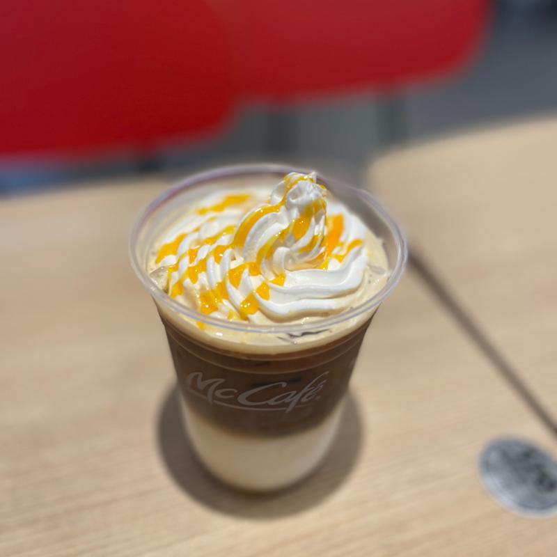 アイスオレンジフレーバーラテ(マクドナルド 姫路花影町店)