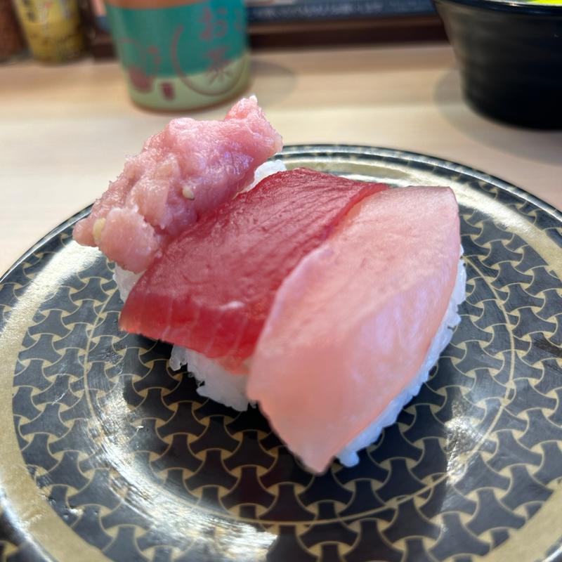 まぐろ三種盛り(はま寿司 亀山店 )