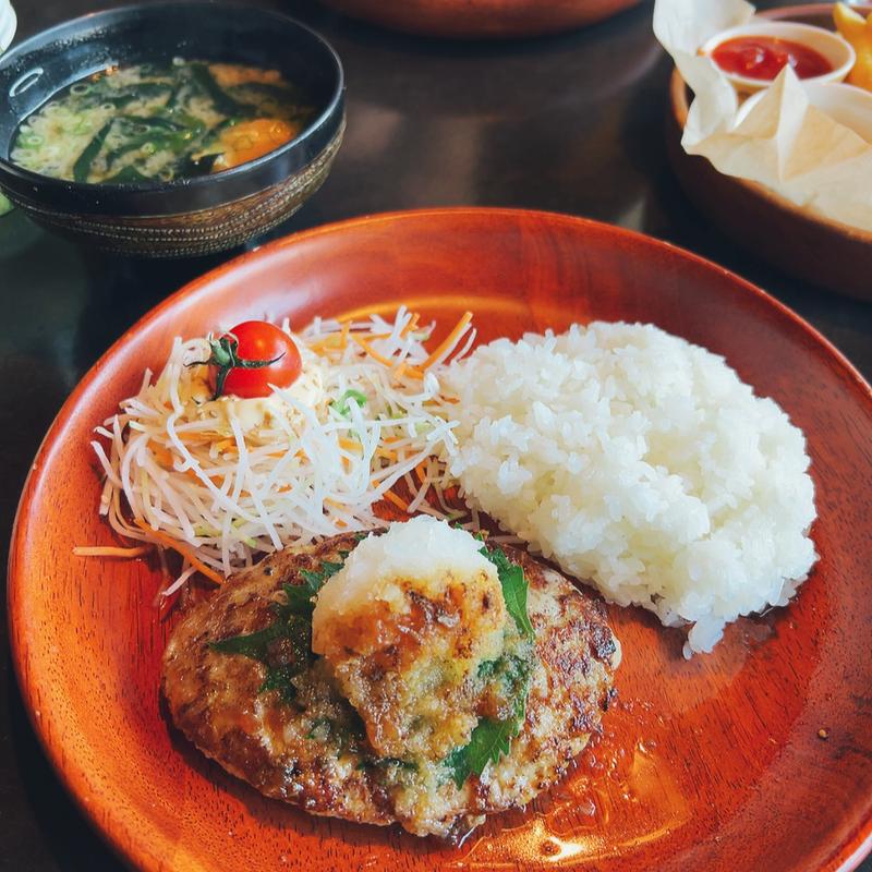 おろしそバーグ ディッシュ S(びっくりドンキー 枚方店)