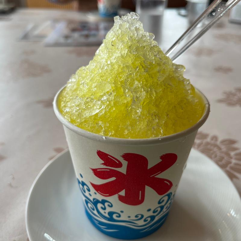 かき氷(松島国際カントリークラブ )