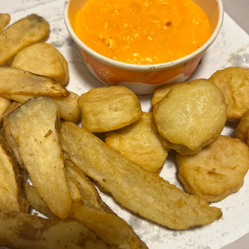 チーズボルケーノ ポテナゲ(ドミノ・ピザ三木末広店)