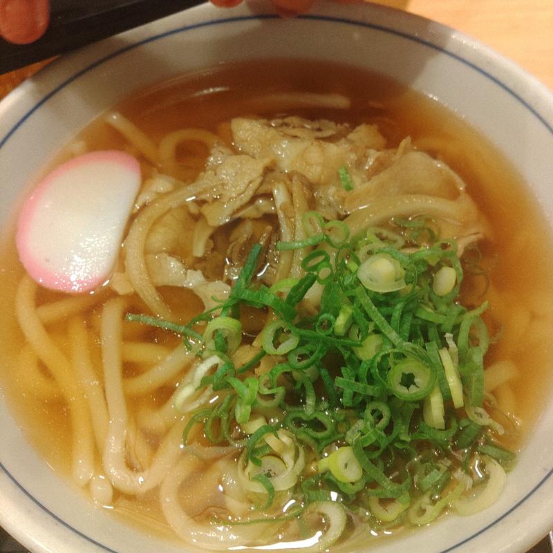 豚肉うどん(ウエスト那珂川南店)