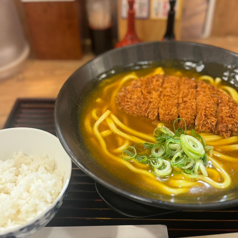 とんかつカレーうどん(味味香　京都ポルタ店)