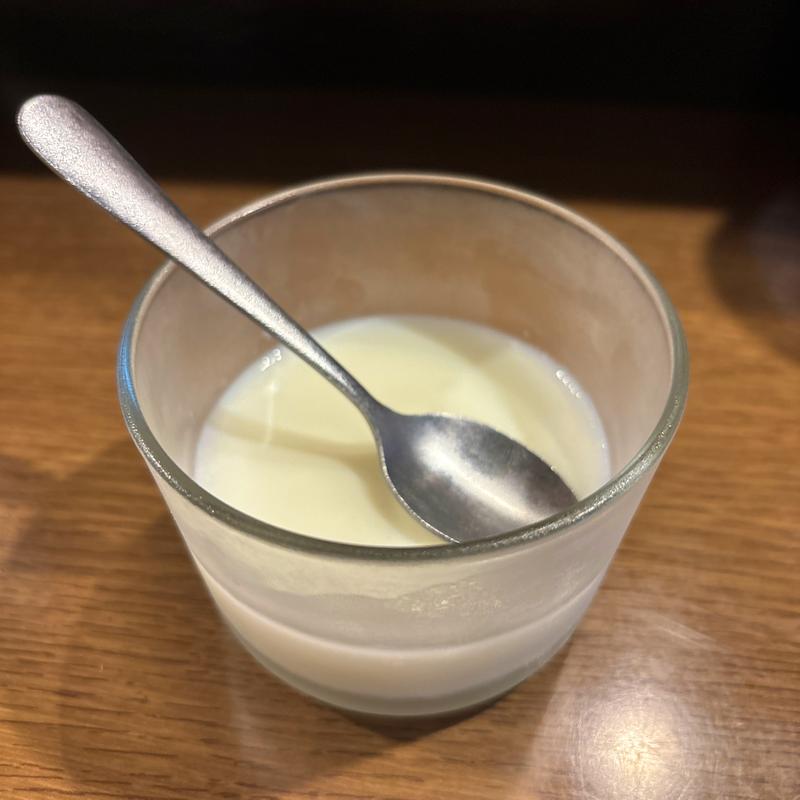 杏仁豆腐(恋人は麻婆豆腐　埼玉北本本店)