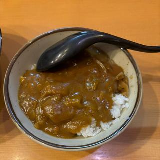 ミニカレー丼(本庄・常勝軒)