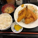 アジフライ定食(もみじ)