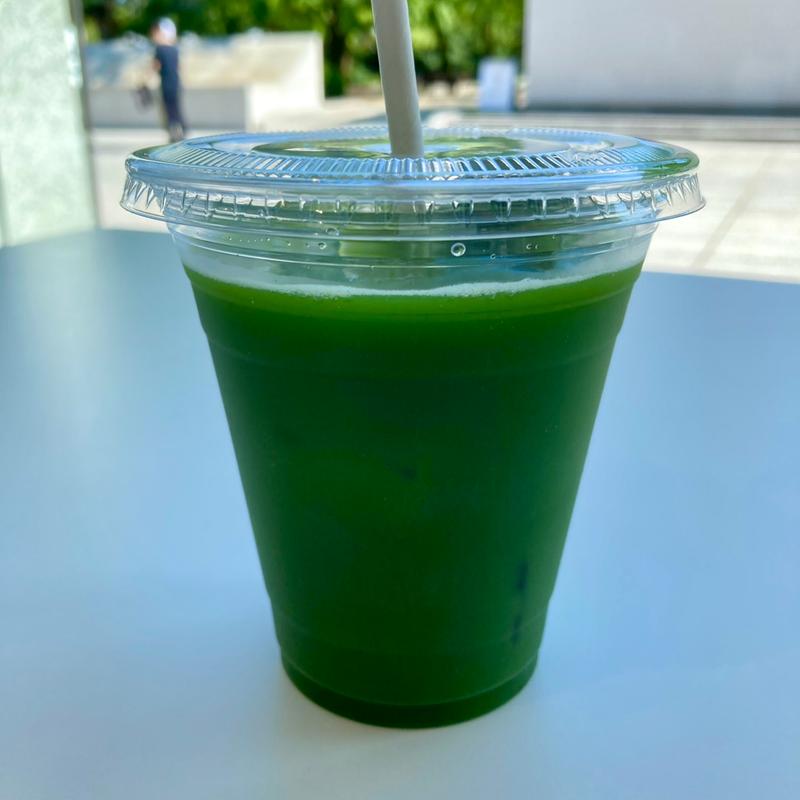 冷やし抹茶(広島平和文化センター ミュージアムショップ)