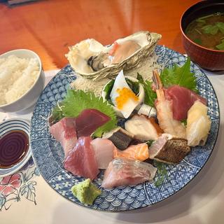 刺身定食極(活魚料理 魚竹)