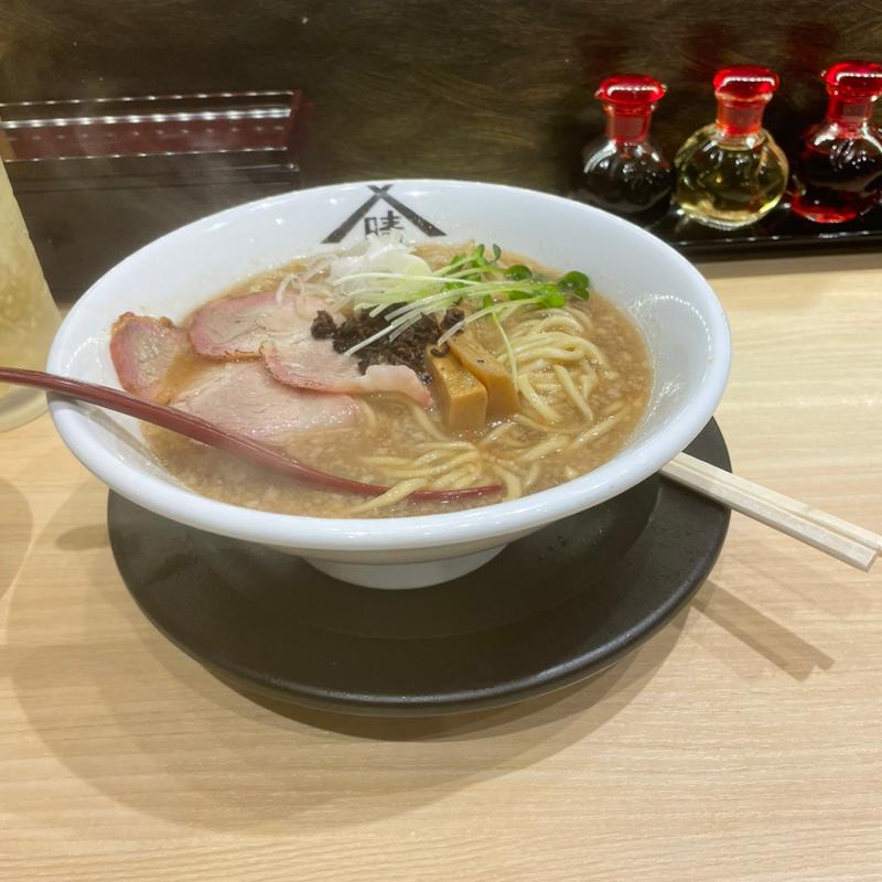 焦がし醤油ラーメン(蔵味噌ラーメン 晴っぴ 厚木店)
