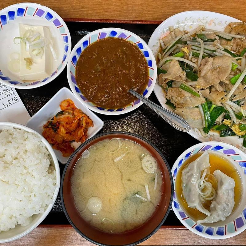 夜定食(お食事処 一番 真金町店)