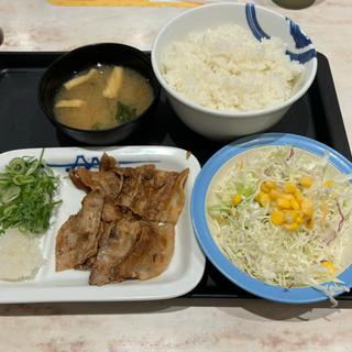 豚カルビ焼肉定食(マイカリー食堂　西新宿タワー60店)