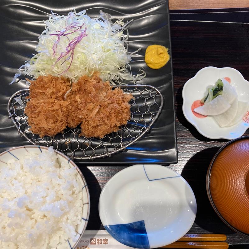 一口ひれかつご飯　小(和幸 エクセル水戸店 )