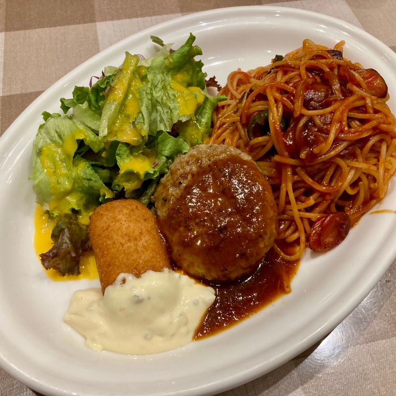 ナポリタンプレート(キッチンブーレ ゆめタウン呉店)