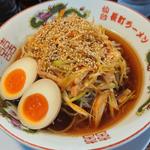 冷やし南蛮麺 煮卵