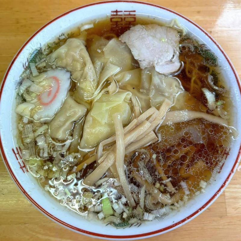 ワンタンメン(ますや)