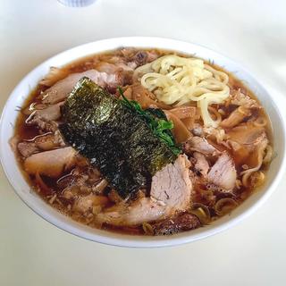 チャーシュー麺 大盛り チャーシュー増し(長岡らーめん みずさわ)