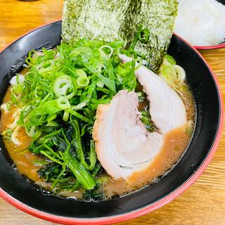 京都九条ねぎラーメン 大(麺家 紫極)