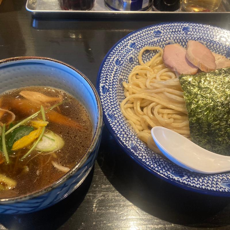 鴨汁つけ麺(柳麺まる重)