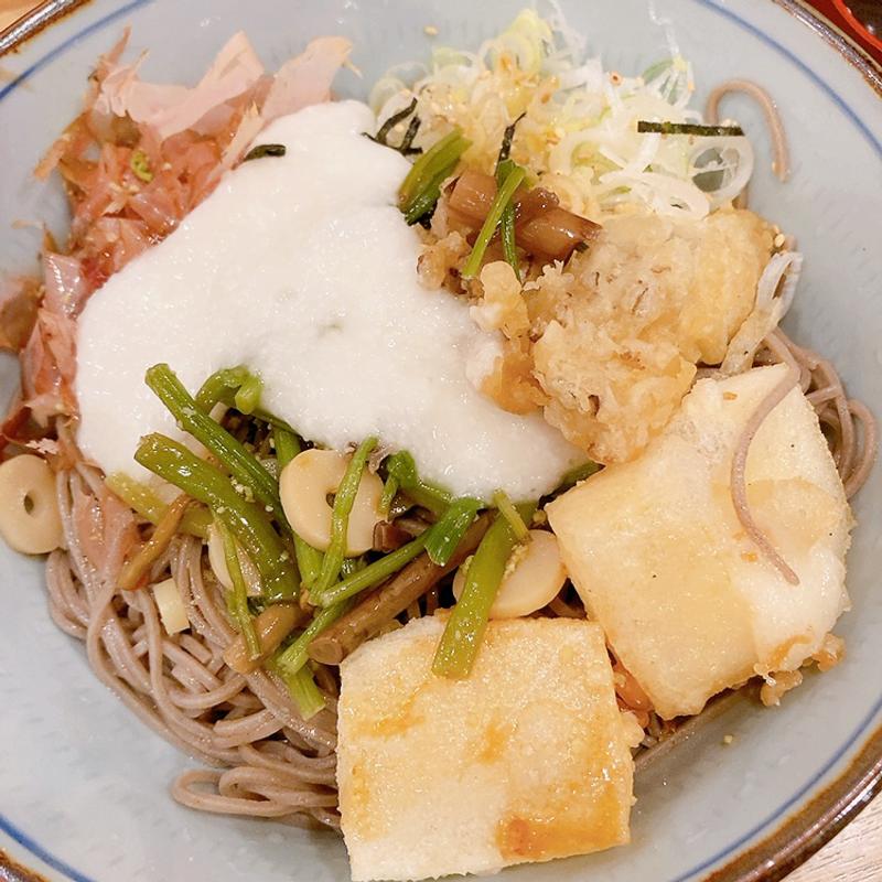 ぶっかけ4種そば定食(そじ坊 広島ゆめタウン店 )