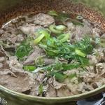 あか牛丼 肉吸い定食セット(あか牛食堂 よかよか 道の駅鹿北 小栗郷)
