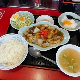 酢豚定食　週替り定食(チュー )