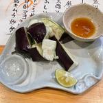 水茄子の刺身