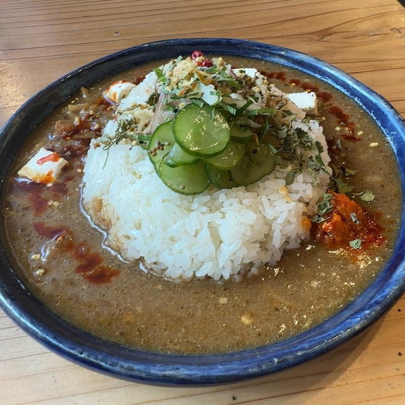 爽やか冷やし汁カレー(カレー＆バル 向日葵)