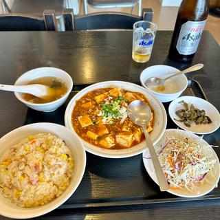 麻婆チャーハン定食