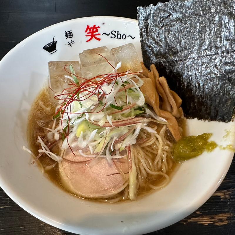 冷し黒鯛煮干しらーめん(麺や 笑 ～sho～)