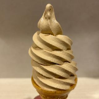 雪印コーヒー牛乳ソフトクリーム(雪印パーラー 札幌本店)