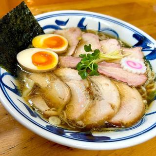 焼豚ワンタン麺(中華そば屋 佐藤)