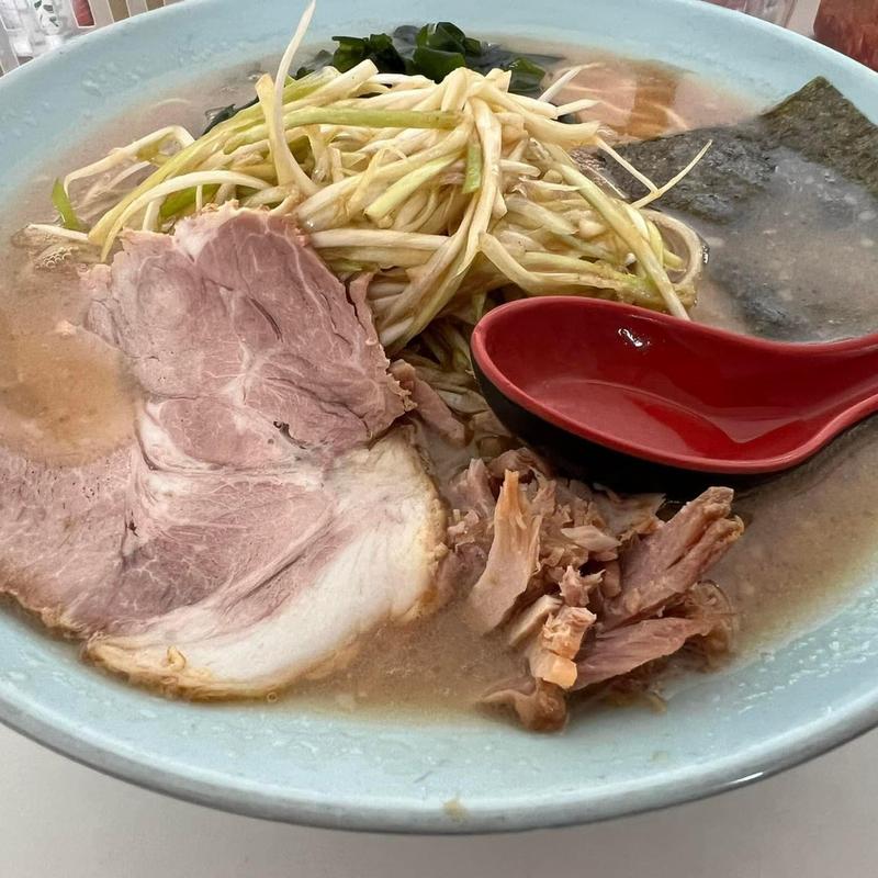 ネギラーメン 中(◯つばき食堂(まるつばき))