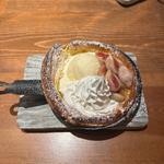 パンケーキ　季節の果実