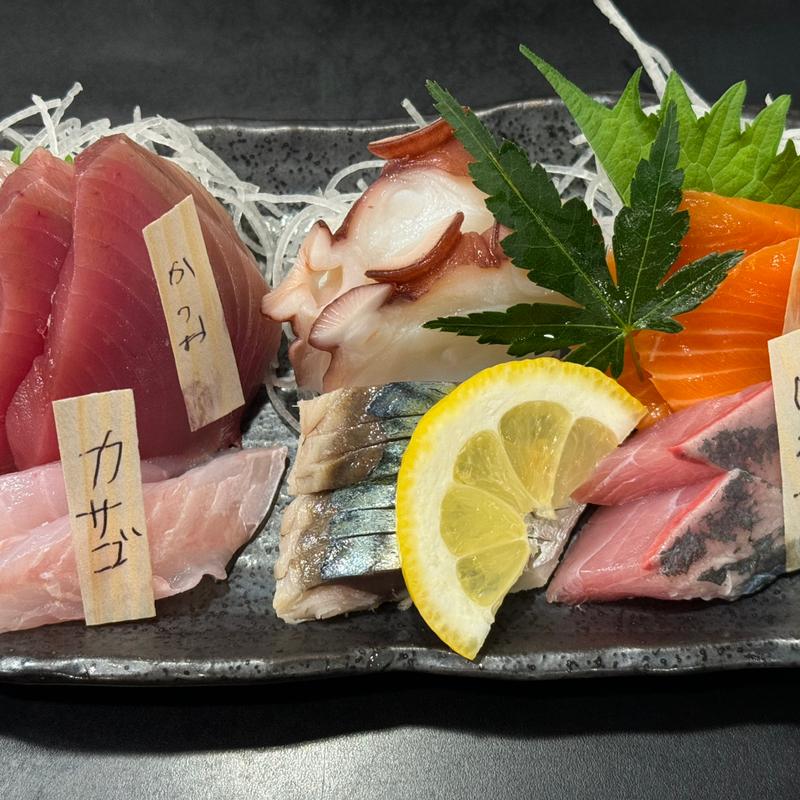 おまかせ刺盛(三陸居酒屋 きりや 中ノ橋店 )