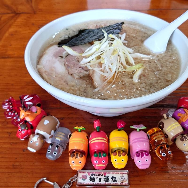 バラ肉そば(三輝星 )