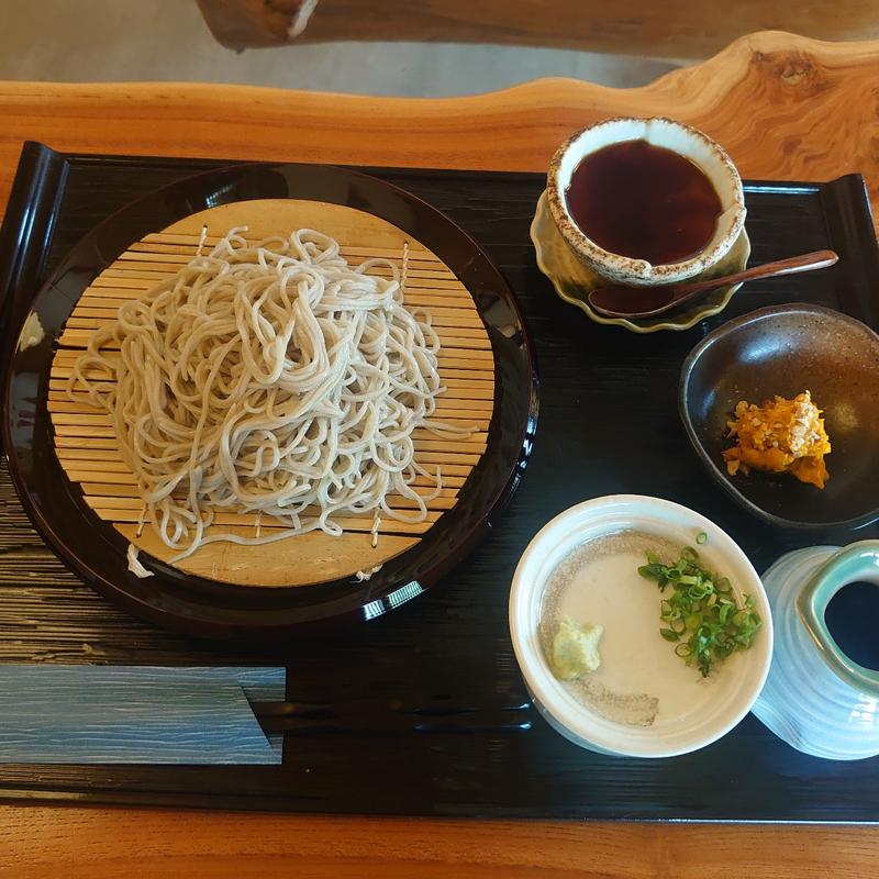 そばプリンセット(もり)(手打そば かしむら )