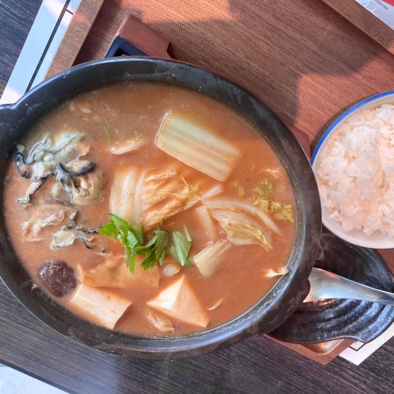 かきの土手鍋 ご飯(OYSTER FARM Hiroshima（オイスターファーム広島）)
