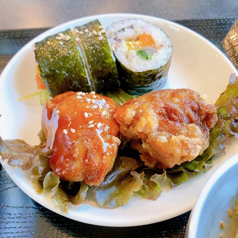 キンパ・ヤンニョムチキン（水刺間スペシャルランチ）(水刺間)