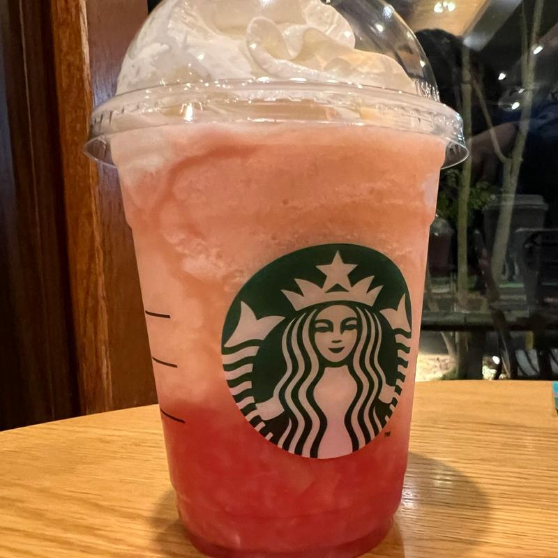 ラブ & ピーチ フラペチーノ®(スターバックスコーヒー 三木サービスエリア(上り線)店)