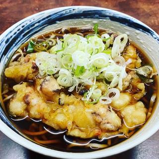 ゲソ天そば(そば処 寅さん)