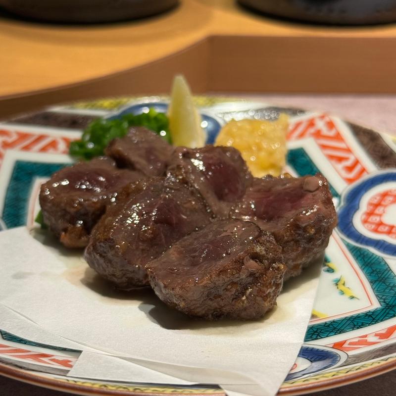 天然くじらの漬け唐揚げ(めしどころ のら家)