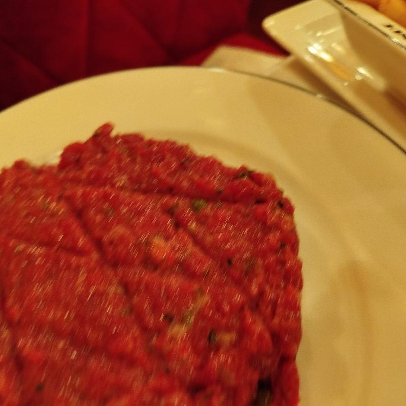 牛肉のタルタル(Au Pied de Cochon)