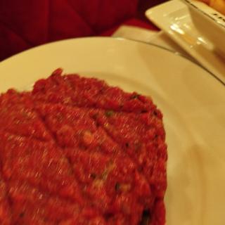 牛肉のタルタル(Au Pied de Cochon)