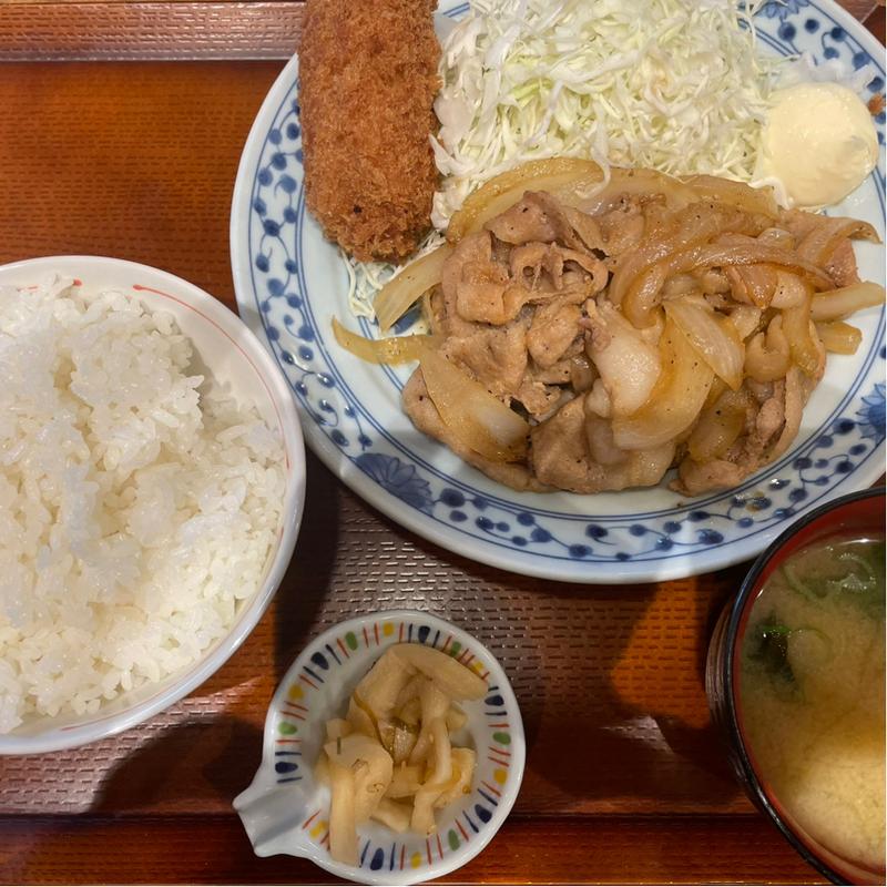 生姜焼き(神保町 魚金 弐 すずらん通り店)