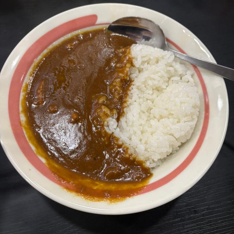 らーめん屋さんのカレー(らーめん幸楽苑 秩父店)