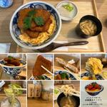 だし玉子で食べる特製醤油かつどん