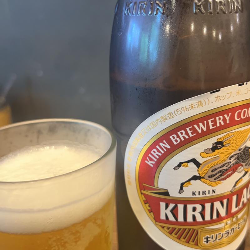 瓶ビール(洋食の朝日 （ヨウショクノアサヒ）)