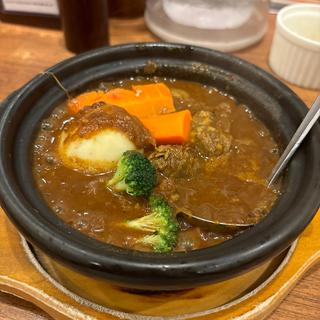 肉2倍牛すじ煮込みカレー(ホットスプーン 西新宿店（Hot Spoon）)